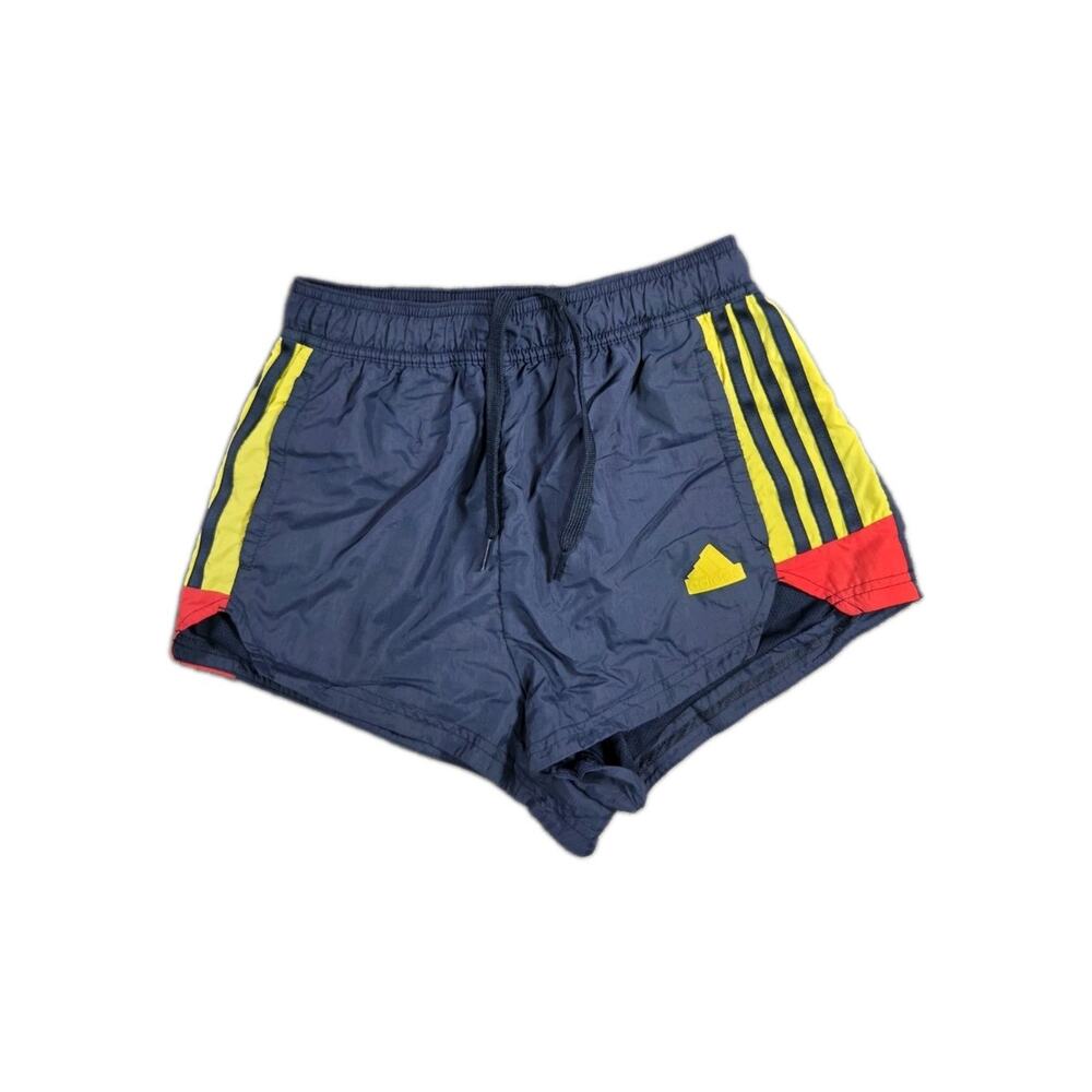 Adidas Girls Size XS Blue Shorts Athletic Running Activewear Hiking C6